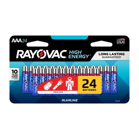 Rayovac BATTERY ALKLN AAA 24PK 824-24LTK